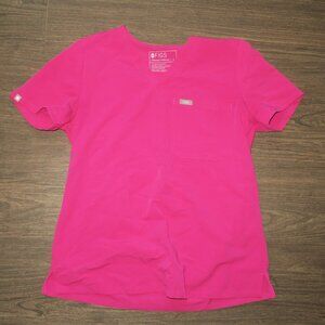 *SOLD Figs Pink Catarina Scrub Top - Size Small **RETIRED COLOR**